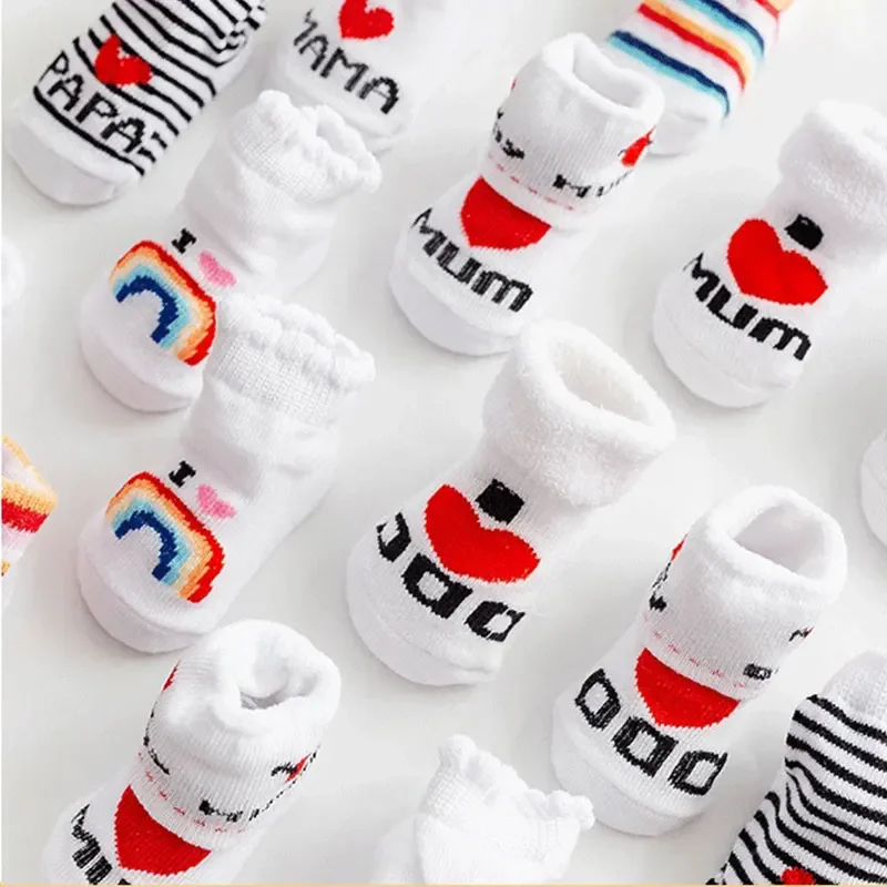 Summer Clothing Newborn - ฤดูใบไม้ผลิฤดูร้อนเด็กทารกผ้าฝ้ายนุ่มถุงเท้าอบอุ่นสําหรับทารกแรกเกิดเด็กวัยหัดเดินพิมพ์ทารกเสื้อผ้าอุปกรณ์เสริม