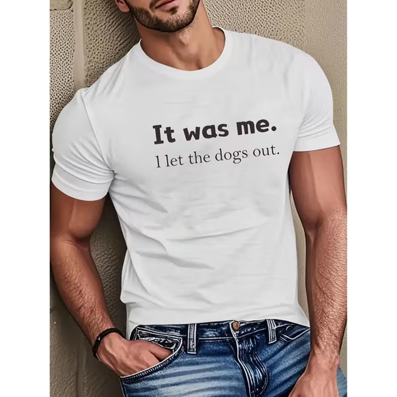 Summer Clothing Wear - เสื้อยืดลายกราฟิกสีเขียวพิมพ์ลายสีขาวสำหรับผู้ชาย นุ่มสบาย ระบายอากาศได้ดี ทรงปกติ เหมาะสำหรับใส่ในฤดูร้อน ใส่ได้ทุกวัน