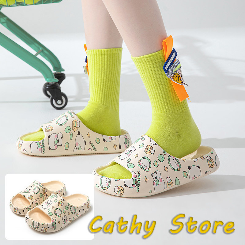 Summer Clothing Gif - รองเท้าแตะหมีบูบู ดูดู ของแท้จากอนิเมะ สำหรับฤดูร้อน น่ารัก สวมใส่สบายในบ้าน