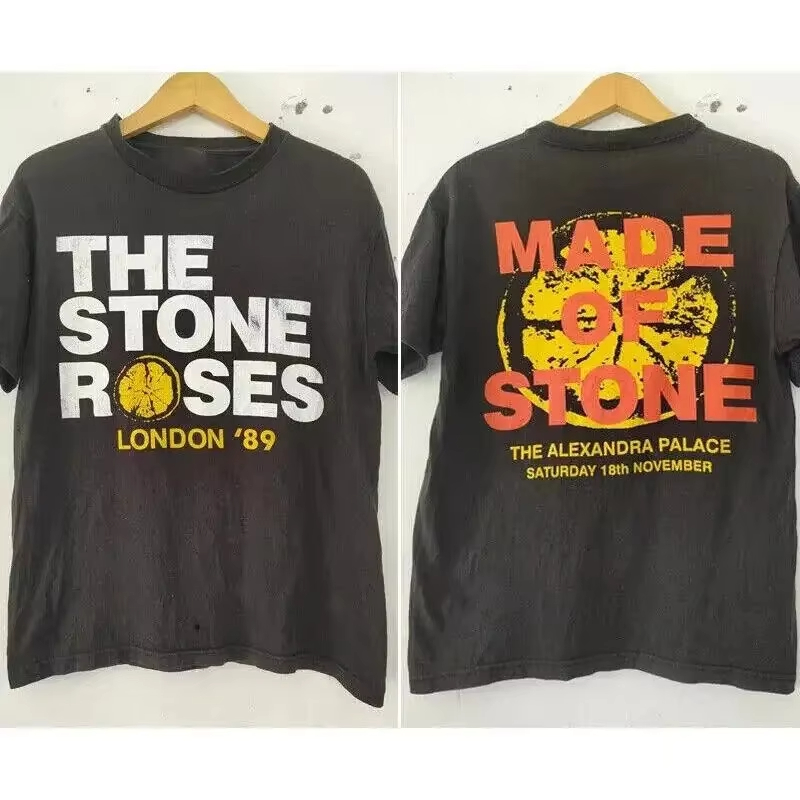 Summer Clothing London - วงสโตน โรสส์ ลอนดอน'89 เสื้อยืดของขวัญ ดนตรี ร็อค