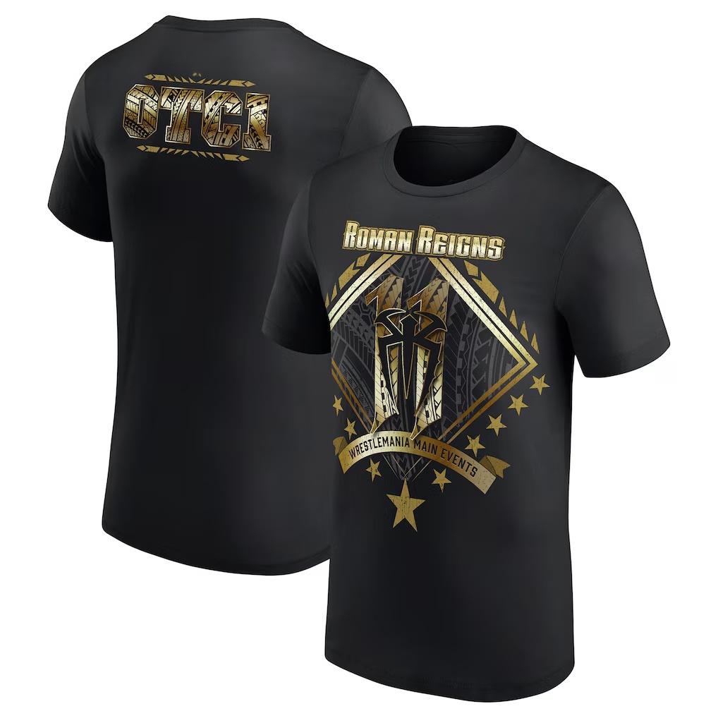 Summer Reign Clothing - เสื้อยืดพิมพ์ลายโรมันเรนส์ รุ่นใหม่ ปี 2026 สำหรับผู้ชายและผู้หญิง แขนสั้น