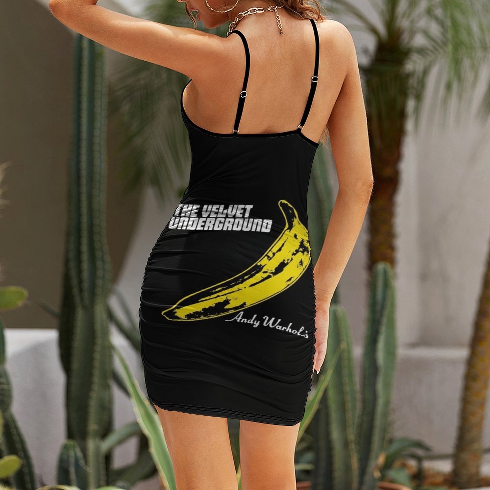 ชุดเดรสผ้ากำมะหยี่ The Velvet  - Summer Clothing Gif บทวิจารณ์และราคา