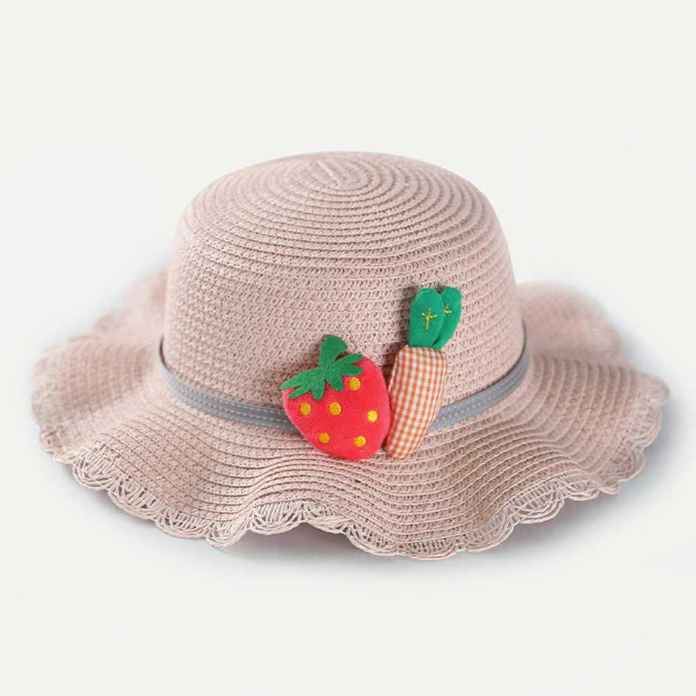 ชุดหมวกปีกกว้างกันแดดสำหรับเด็ - Beach Bag Straw บทวิจารณ์และราคา