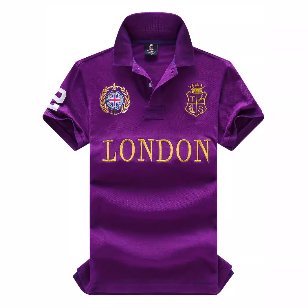 เสื้อโปโลผู้ชายคลาสสิก LONDON  - Summer Clothing London บทวิจารณ์และราคา