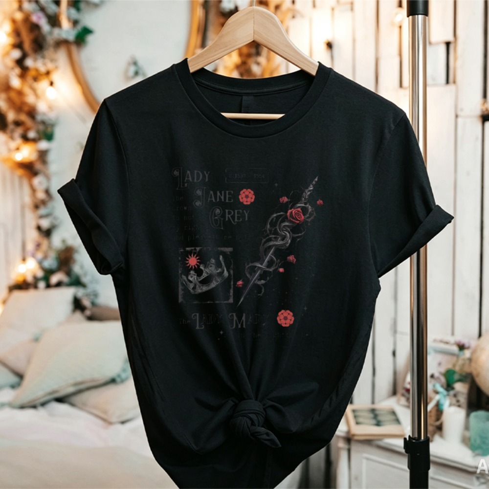 เสื้อยืดเลดี้เจนเกรย์ เสื้อผ้า - Summer Goth Clothing บทวิจารณ์และราคา