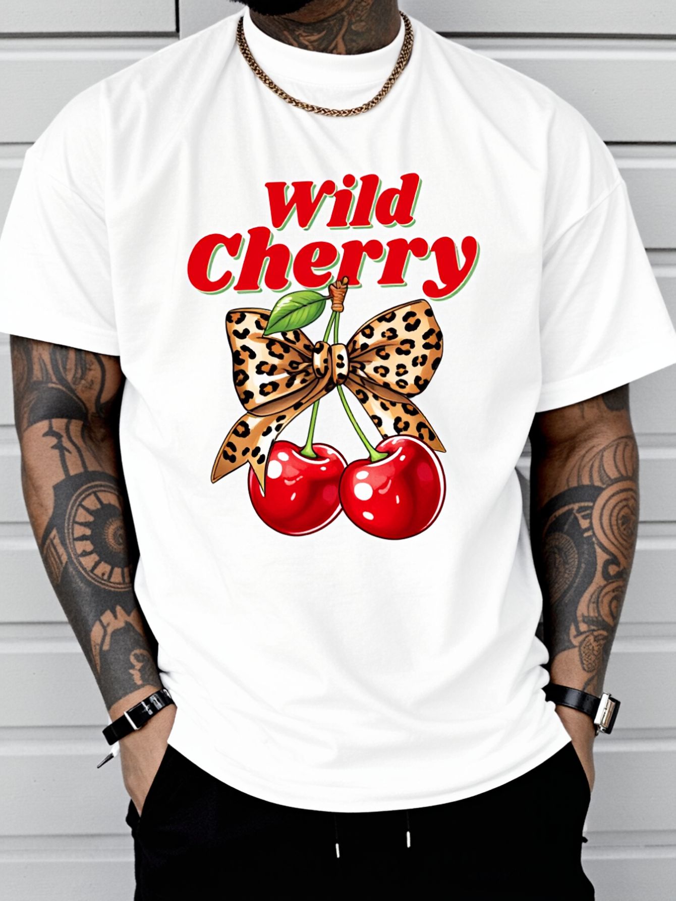 Cherry Lover Leopard Coquette  - Summer Clothing Vibes บทวิจารณ์และราคา