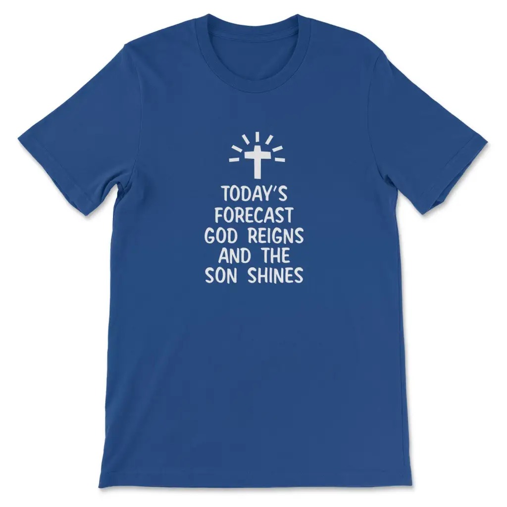 เสื้อยืดพิมพ์ลาย God Reigns สำ - Summer Reign Clothing บทวิจารณ์และราคา