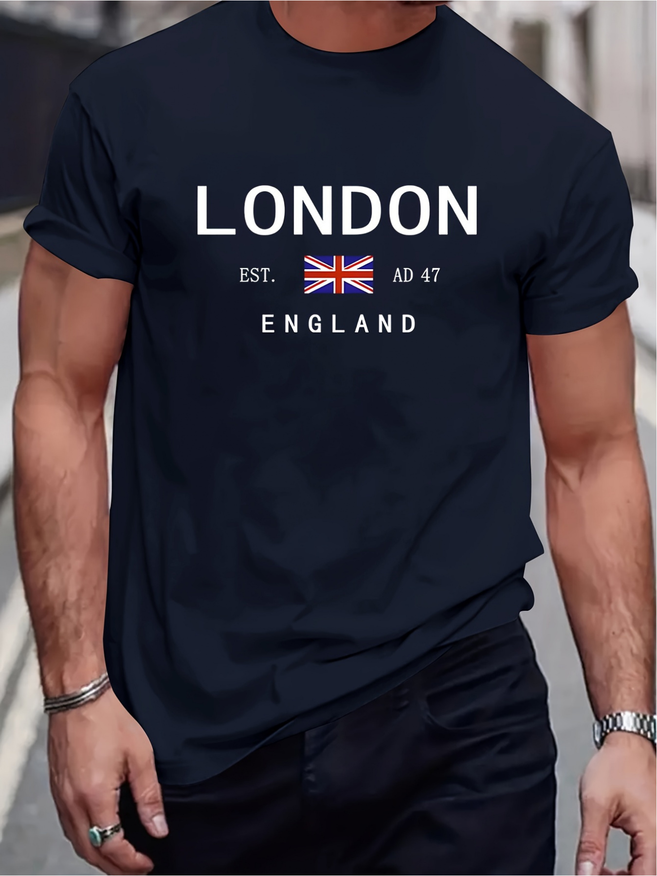 เสื้อยืดพิมพ์ลายลอนดอน อังกฤษ  - Summer Clothing London บทวิจารณ์และราคา