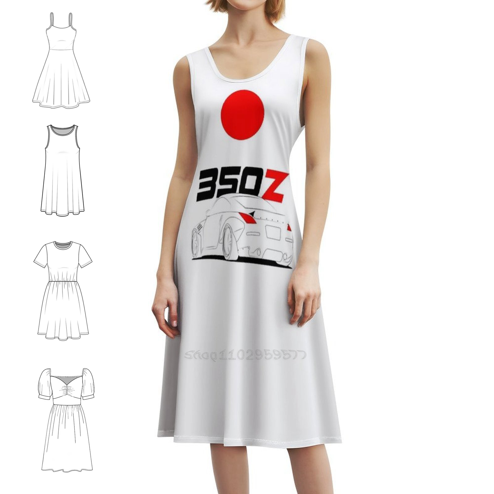 350Z ชุดเดรสสไตล์เกาหลีสำหรับผ - Summer Clothing Wear บทวิจารณ์และราคา