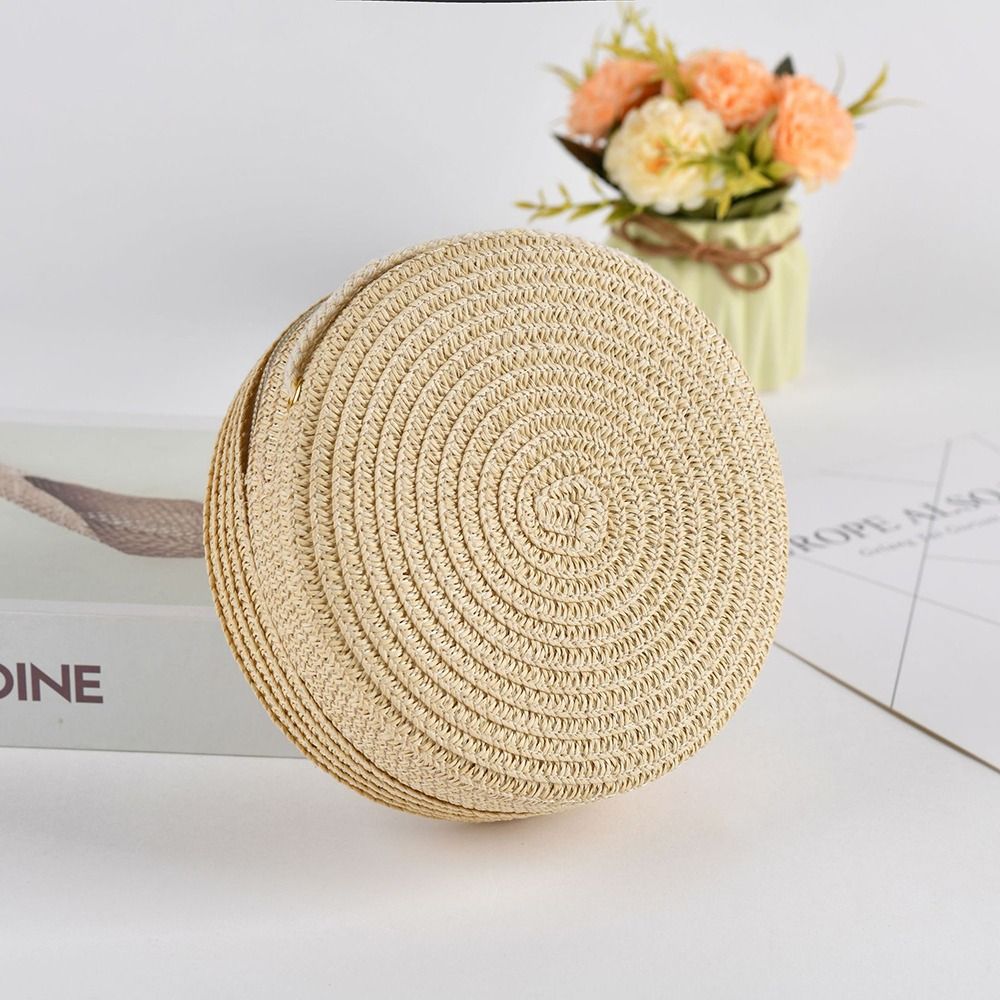 กระเป๋าฟางทรงเปลือกหอย ทำมือ ก - Beach Bag Straw บทวิจารณ์และราคา