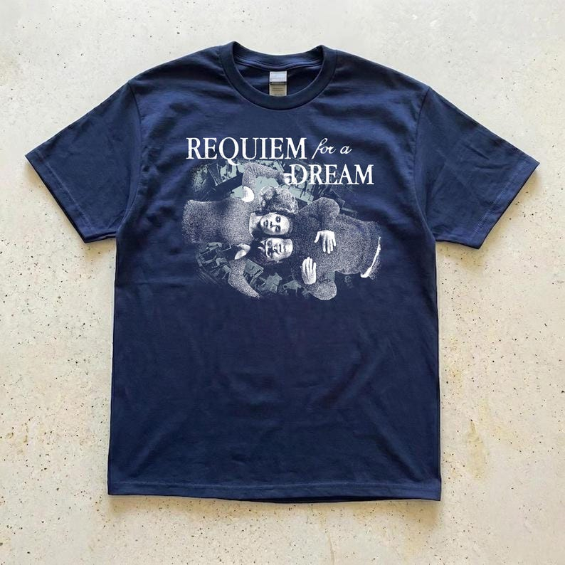 เสื้อยืด Requiem for A Dream,  - Summer Goth Clothing บทวิจารณ์และราคา