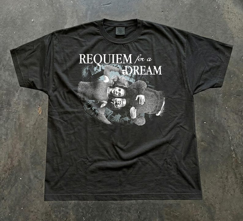 เสื้อยืด Requiem for A Dream,  - Summer Goth Clothing บทวิจารณ์และราคา
