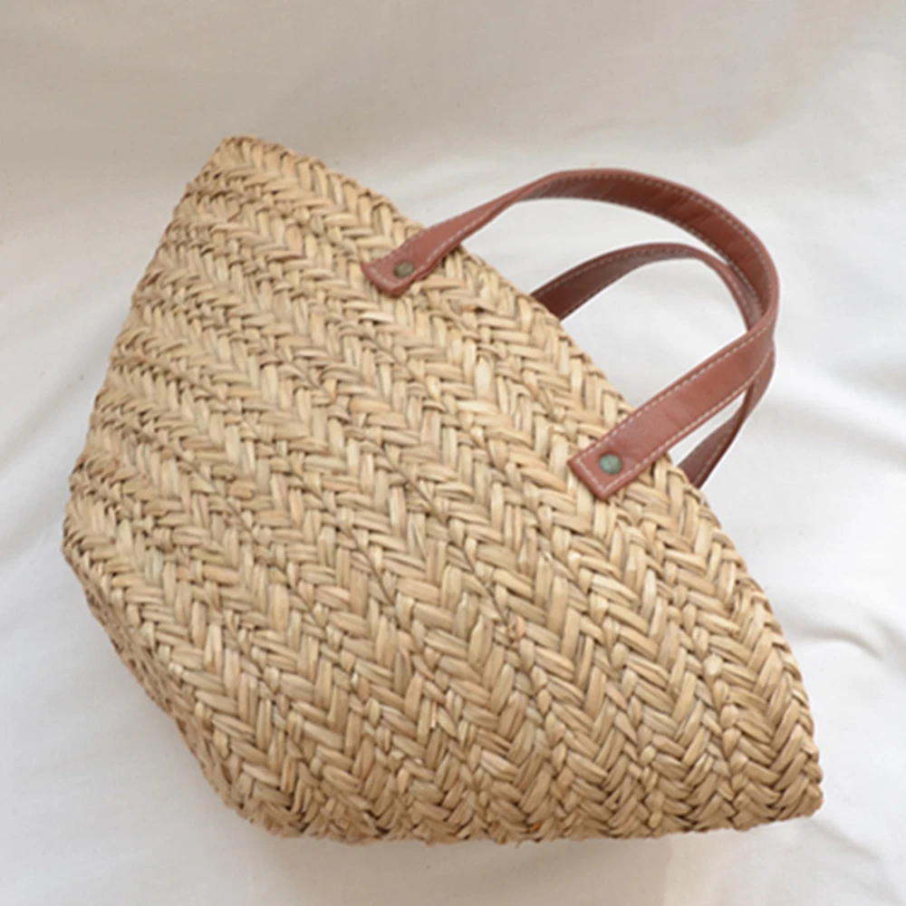 โบฮีเมียนฟางหวายกระเป๋าผู้หญิง - Beach Bag Straw บทวิจารณ์และราคา