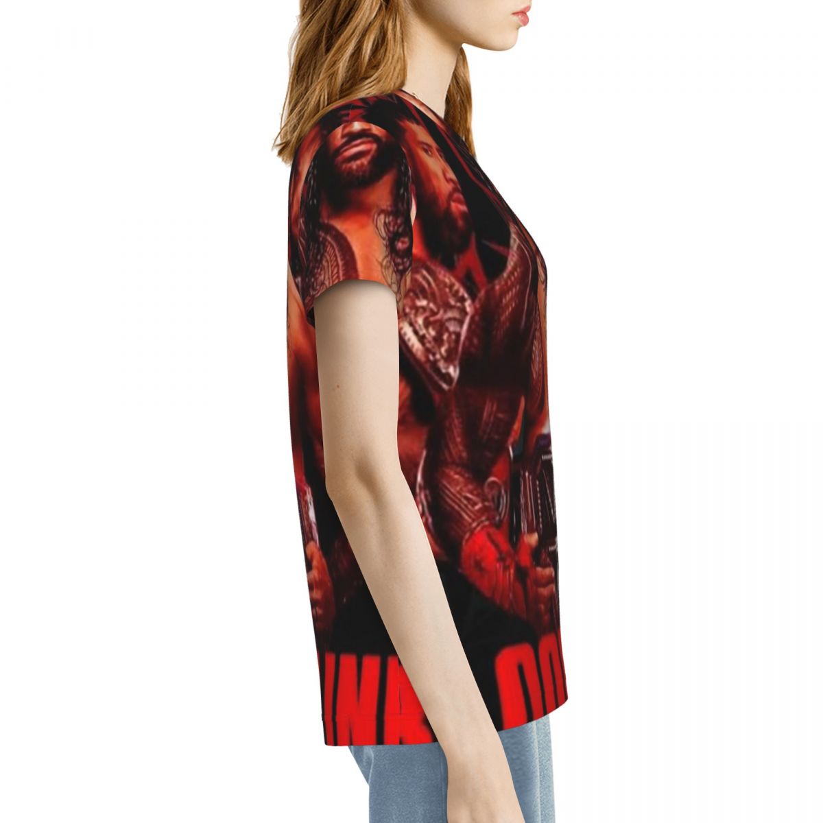 นักมวยปล้ำ โรแมน เรนส์ เสื้อยื - Summer Reign Clothing บทวิจารณ์และราคา