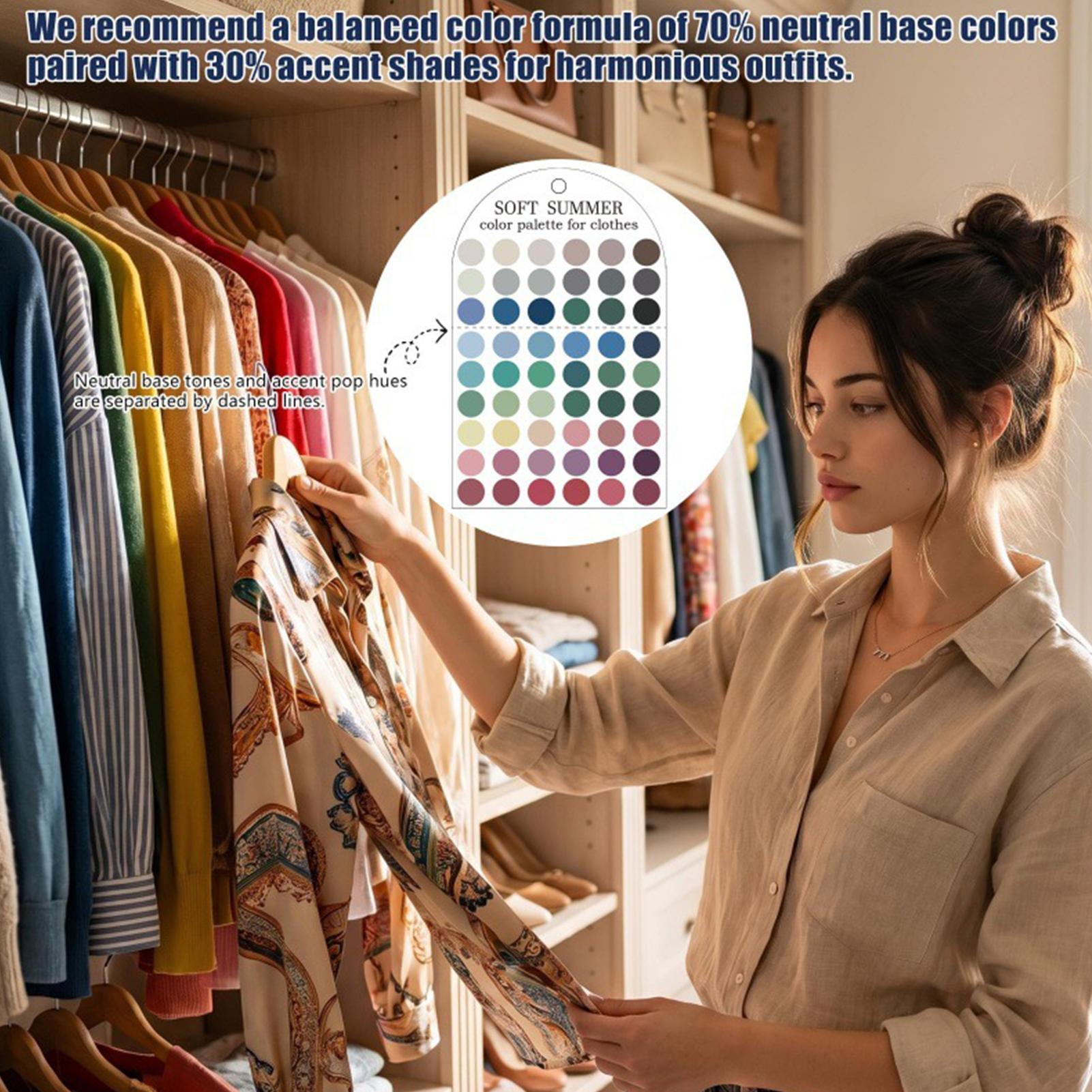 การ์ดสีฤดูร้อน 2 ชิ้น คู่มือกา - Summer Clothing Color Palette บทวิจารณ์และราคา
